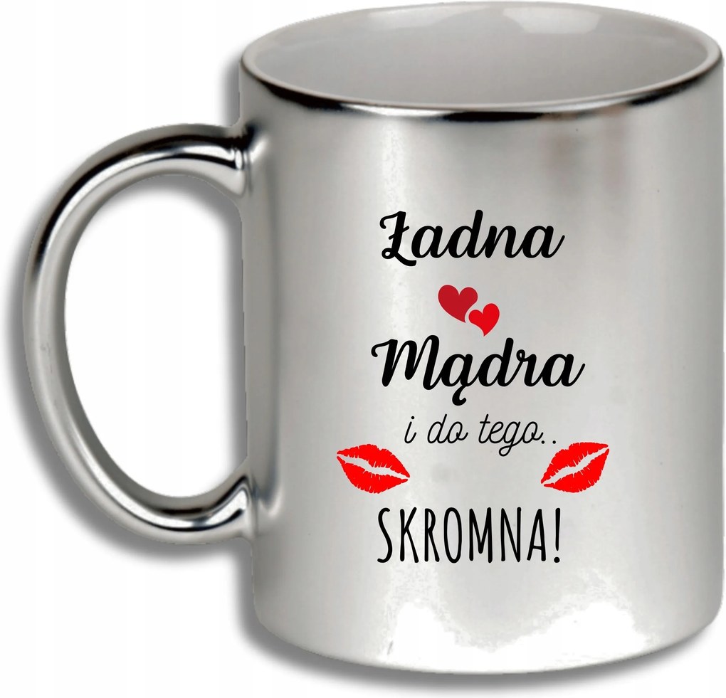 Ezüst Bögre Ajándék Különböző Alkalmakra Szép Okos Szerény