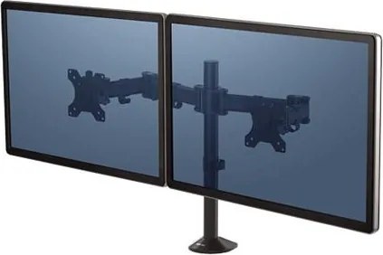 Monitortartó kar, két monitorhoz, FELLOWES, Reflex Series™ (IFW85026)