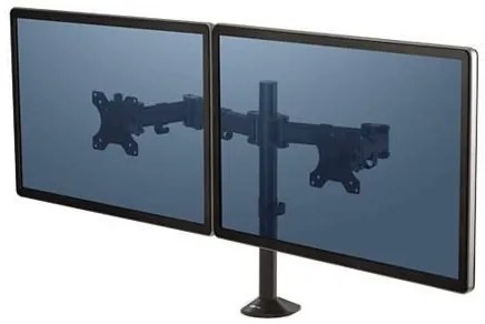 Monitortartó kar, két monitorhoz, FELLOWES, Reflex Series&amp;#8482; (IFW85026)