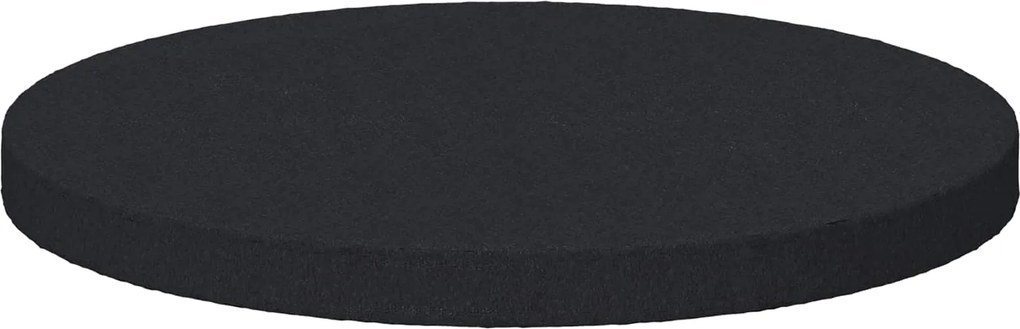 vidaXL Bútor lábpárnák 2 pcs Fekete Ø 30 x 2 mm EVA