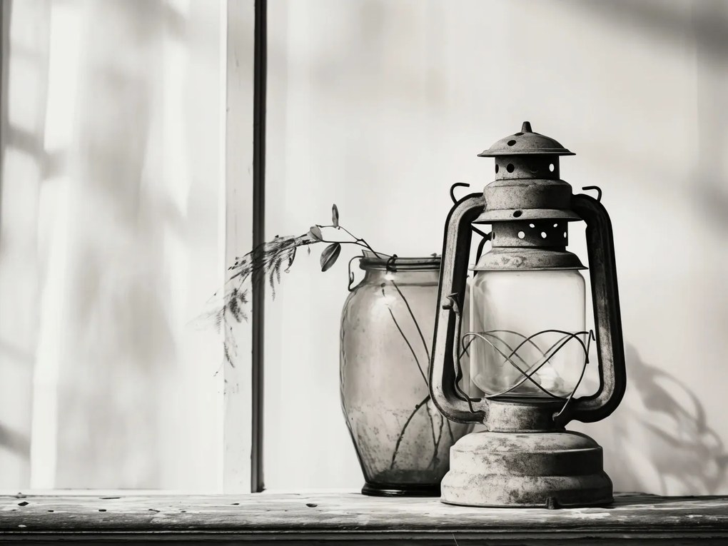 Poszter 100x75cm Lámpa az árnyékokban