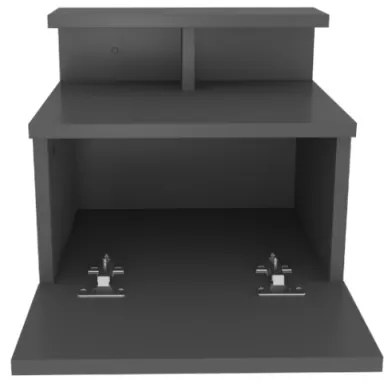 NOVEN éjjeliszekrény antracit