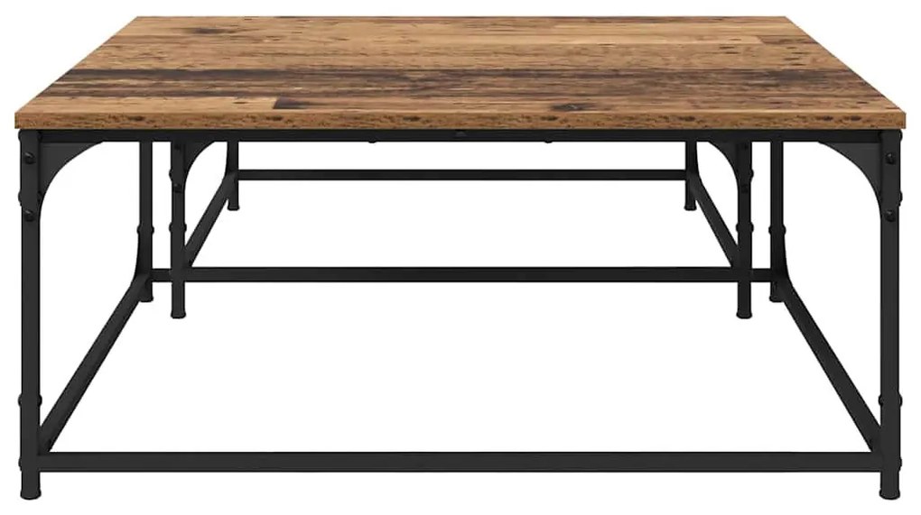 Fészkelt Kávézó Asztal 2 pcs Régi fa 80 x 8035 x cm Faanyag