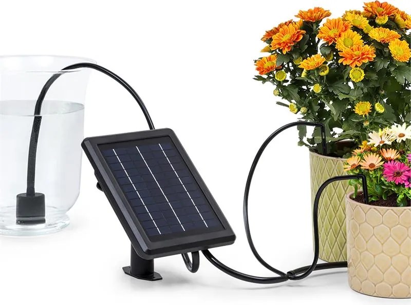 Blumfeldt Greenkeeper Solar, öntözőrendszer, napelem, 1500 mAh, 40 növény