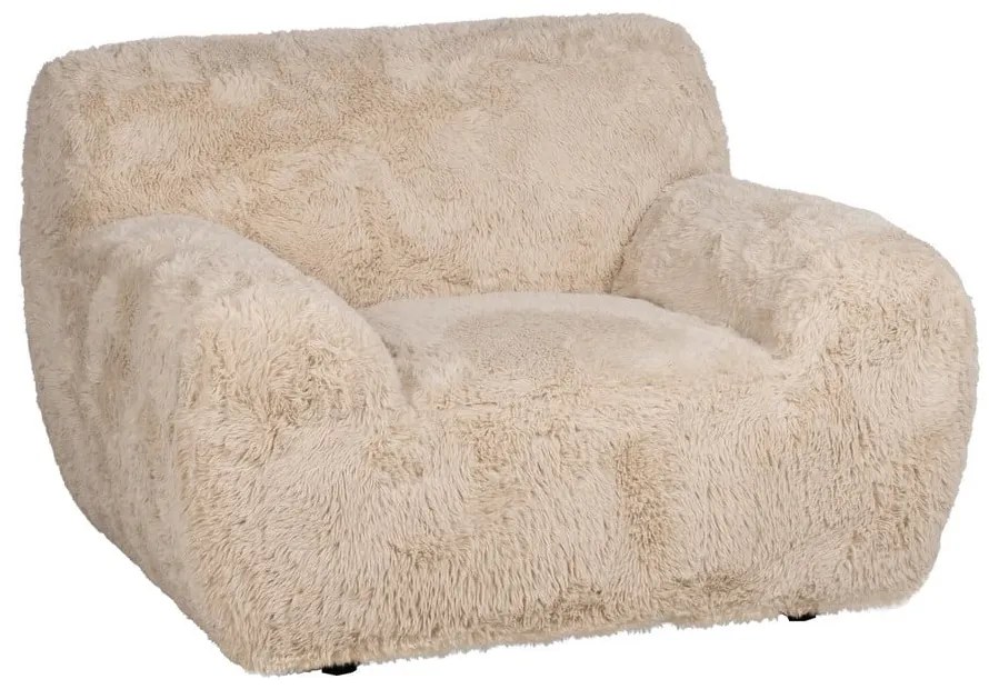 Bézs fotel Teddy – Ixia