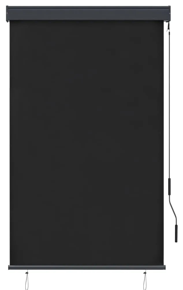 antracitszürke kültéri roló 100 x 250 cm