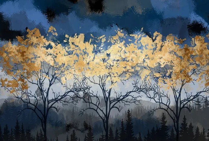 Fotótapéta 380x254 flizelin Erdő #F068 #sf