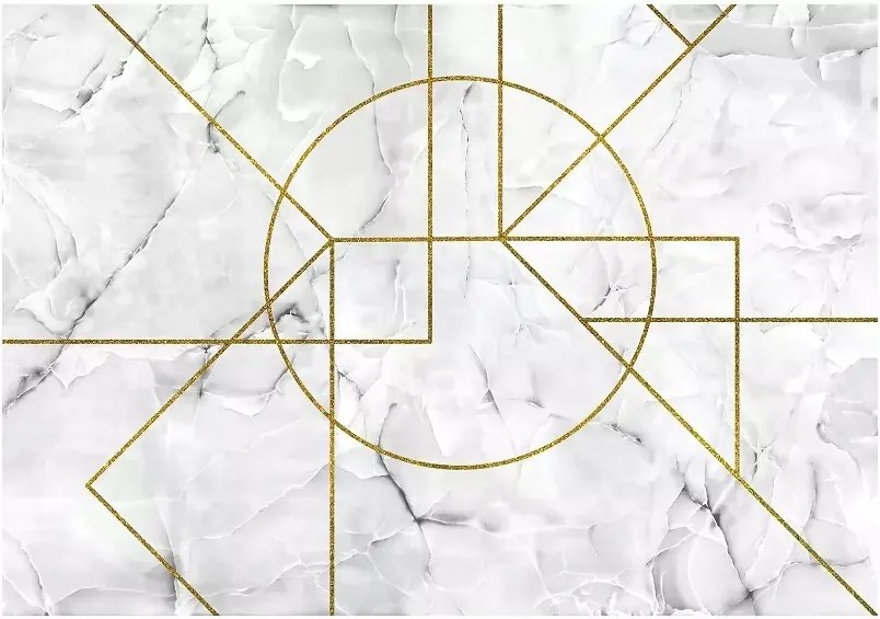3D fotótapéta márvány arany vonalak csíkok 254 x 184