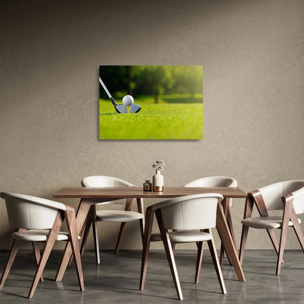 Üveg kép - Golf (70x50 cm)