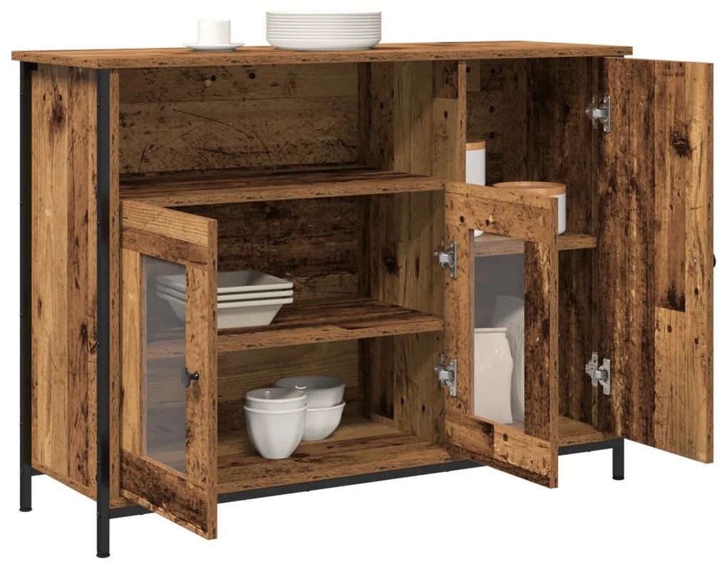 Old Wood Fotel 100x35x75 cm Műszaki Fa