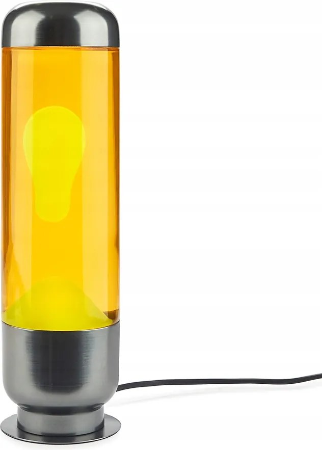 Láva lámpa Lava magma Magma Kapszula narancssárga sárga Big