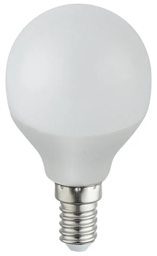 Globo 10641K E14 kisgömb LED fényforrás, 4,9W, 3000K, 470 lm