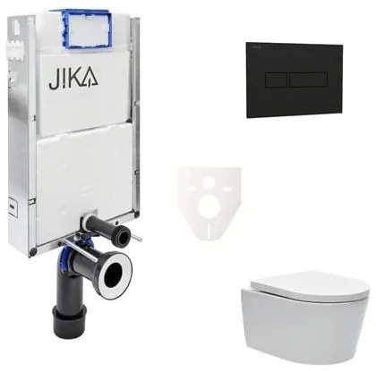 Fali WC szett Jika befalazáshoz + SAT Brevis WC SIKOJW3