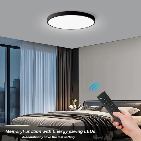 Brilagi- Dimmelhető POOL SMART LED lámpatest/128W/230V átmérő 100 cm Wi-Fi Tuya fekete + távirányító