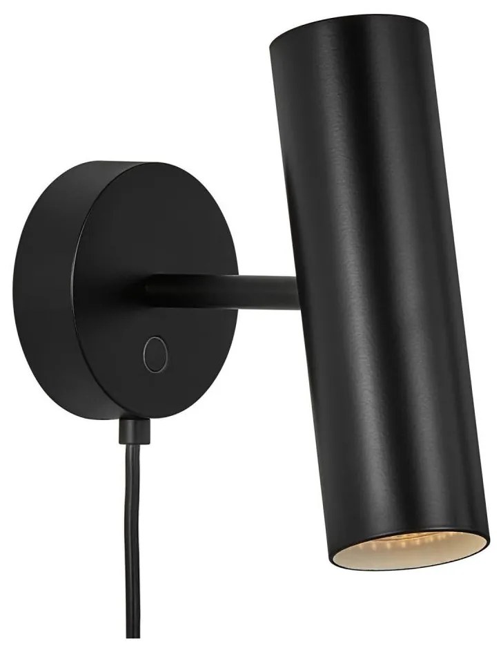 DFTP by Nordlux - Fali spotlámpa MIB 1xGU10/8W/230V fekete