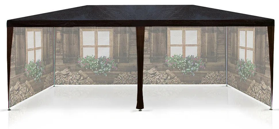 OKTOBERFEST rendezvénysátor, 6x3m, többszínű Casaria