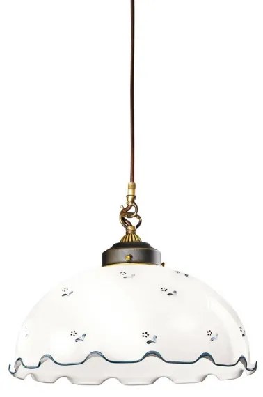 Kolarz 731.32.18 - Csillár zsinóron NONNA 1xE27/75W/230V kék