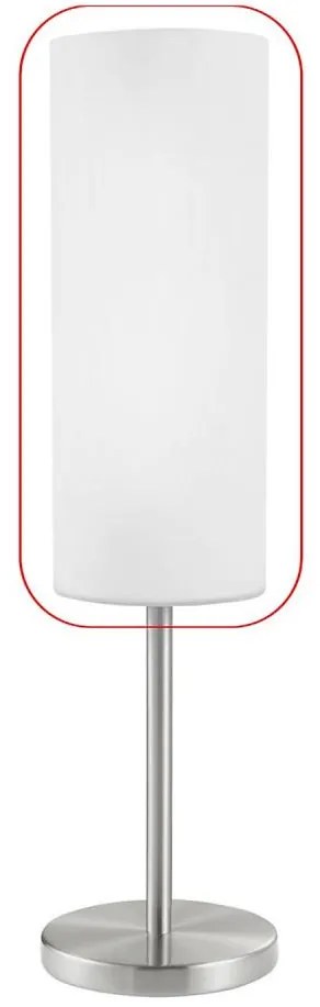 Tartalék üveg csillárhoz és lámpához Eglo - Troy 3 tejüveg