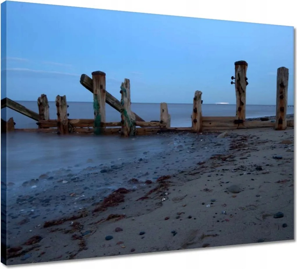 Vászonkép 50x40 Hullámtörő