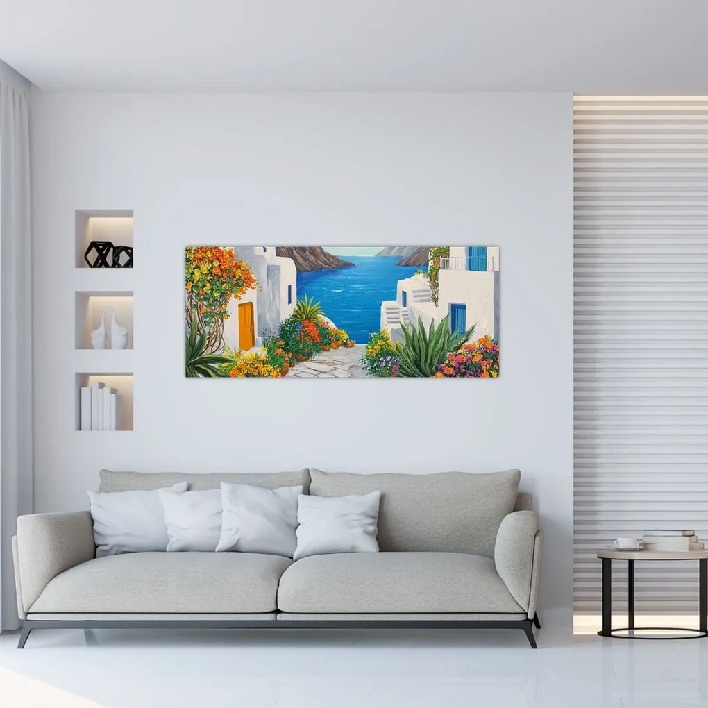 Kép - Görög sikátor (120x50 cm)