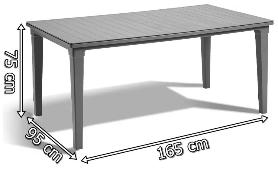 Corfu Love max duo kerti bútor garnitúra futura asztallal