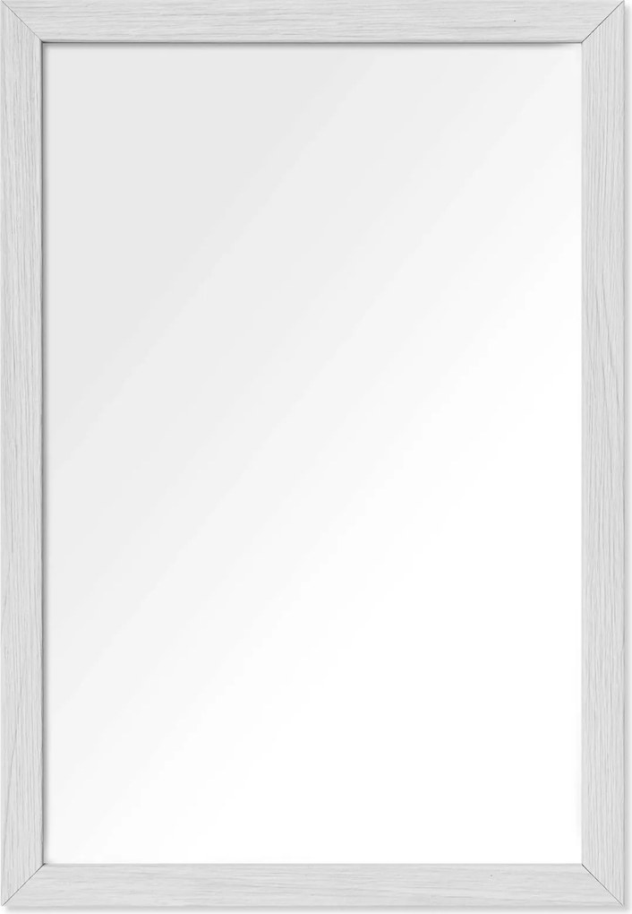 Fa képkeret Rustic fehér tölgy 40x50cm Plexi