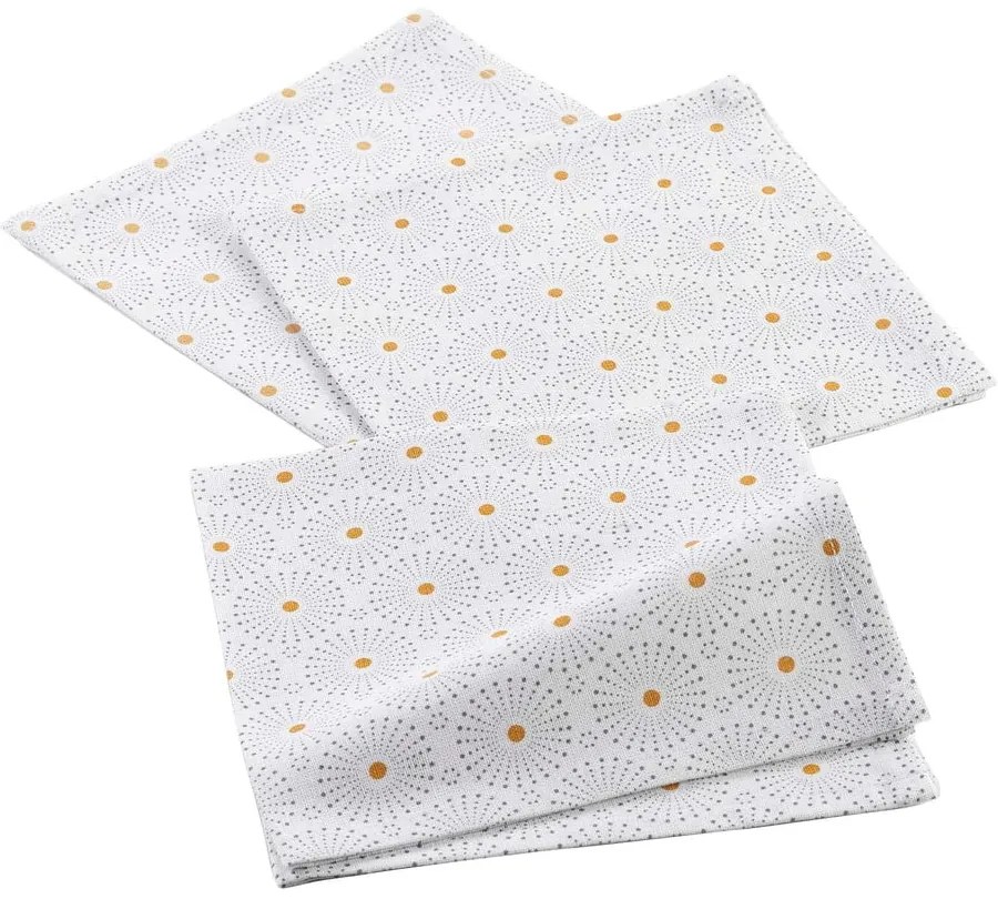 Textil szalvéta szett 3 db-os Astre – douceur d'intérieur