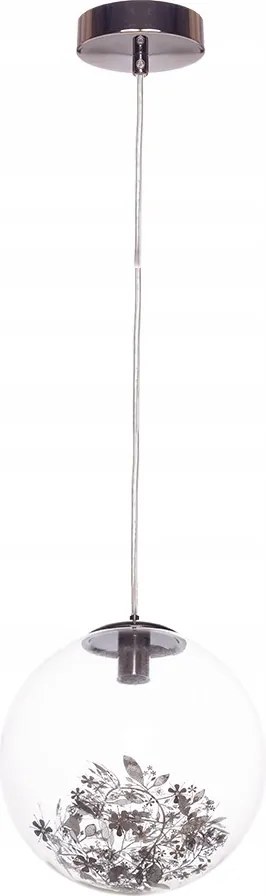 Flora 250 függőlámpa 1x40W E27 fém W093-250 1XE