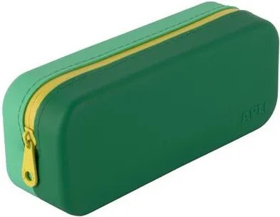 Tolltartó, display, cipzáras, szilikon, kétszínű, APLI Vibrant, vegyes színek (LCA20658)