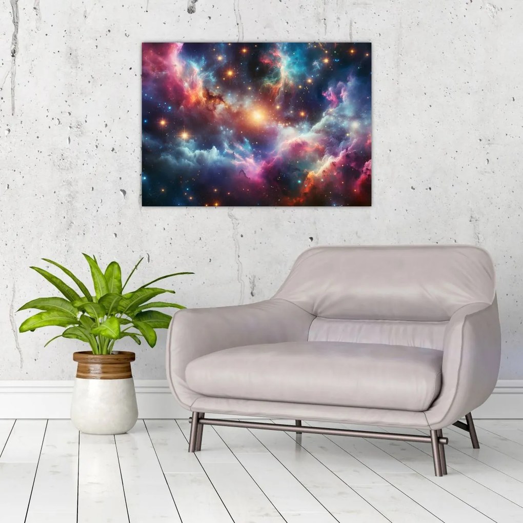 Kép - Sötét univerzum (70x50 cm)