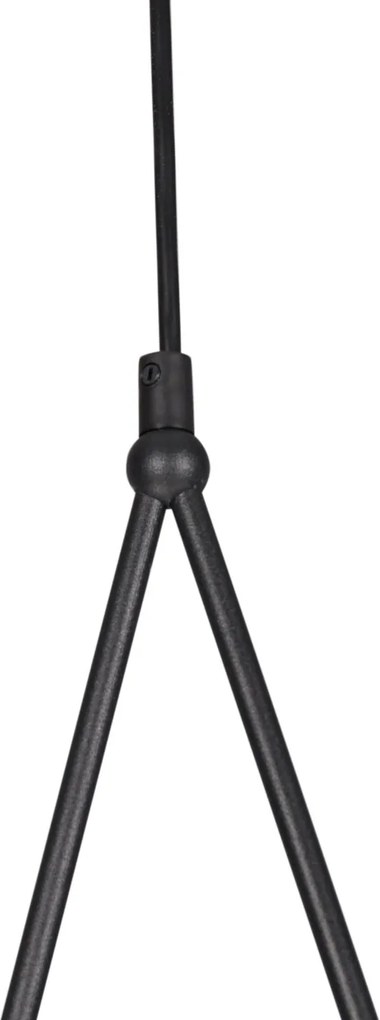 KAJA K-4771 NEVE Többágú Függesztett Lámpa Fekete E14 IP20