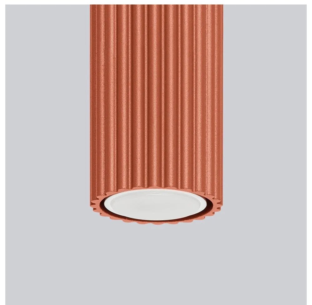 Téglavörös spotlámpa Gleam – Sollux