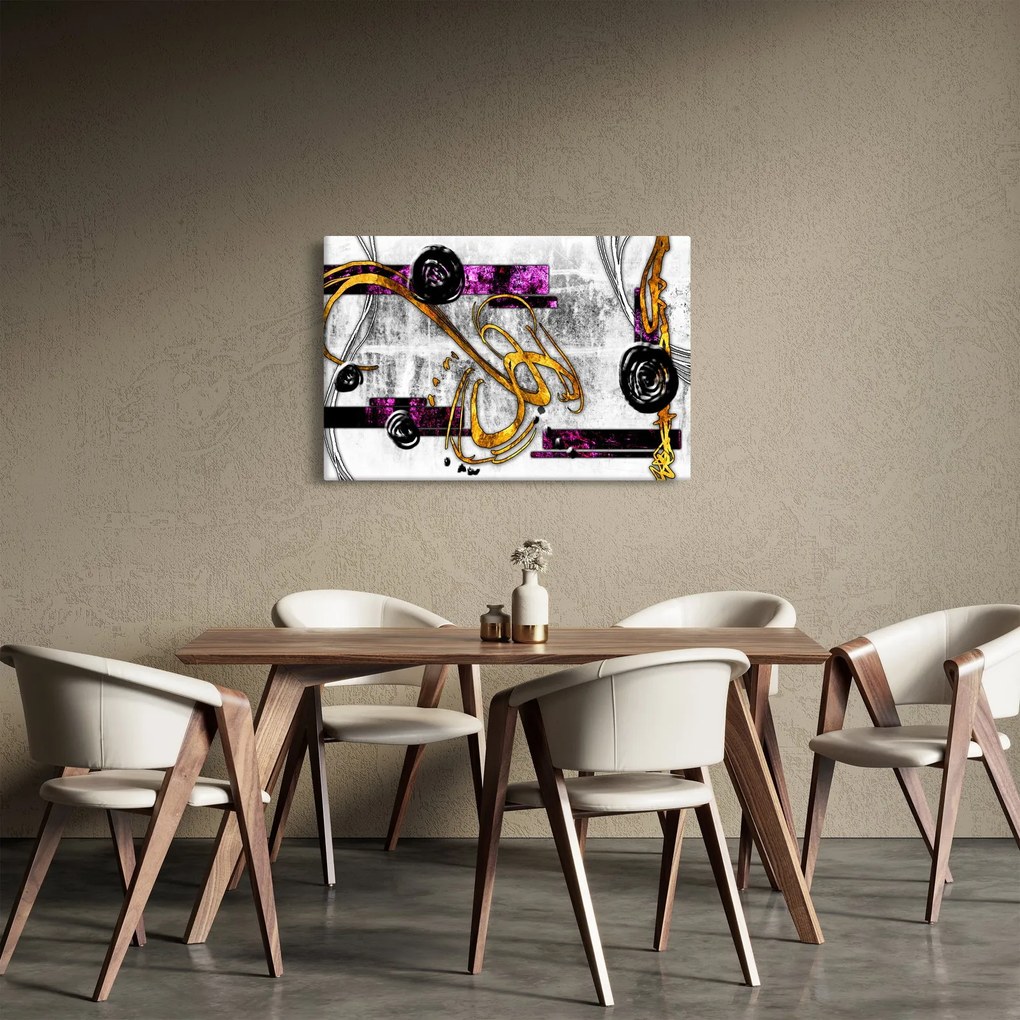 Az absztrakció képe (90x60 cm)