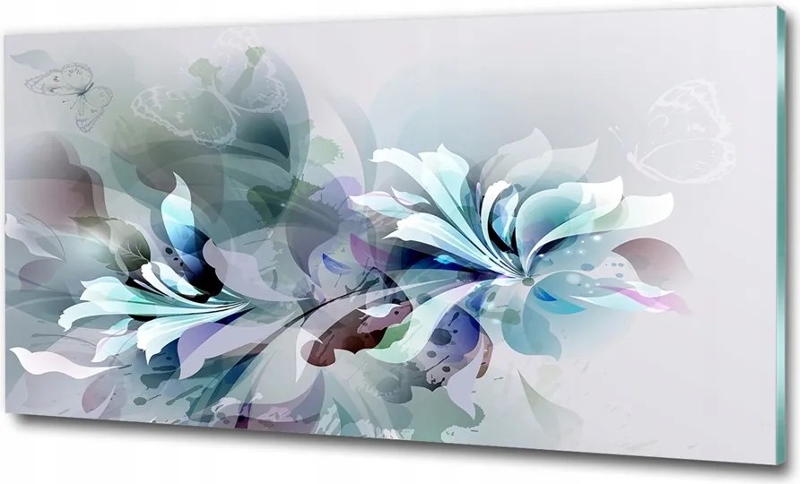 Fotó üvegkép Pitypang magok 100x70