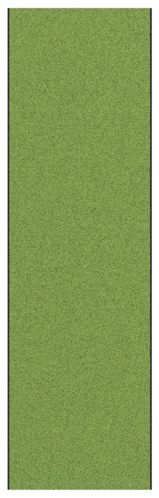 Ajtószőnyeg Zöld és Fekete 120 x 400 cm Poliamid és PVC