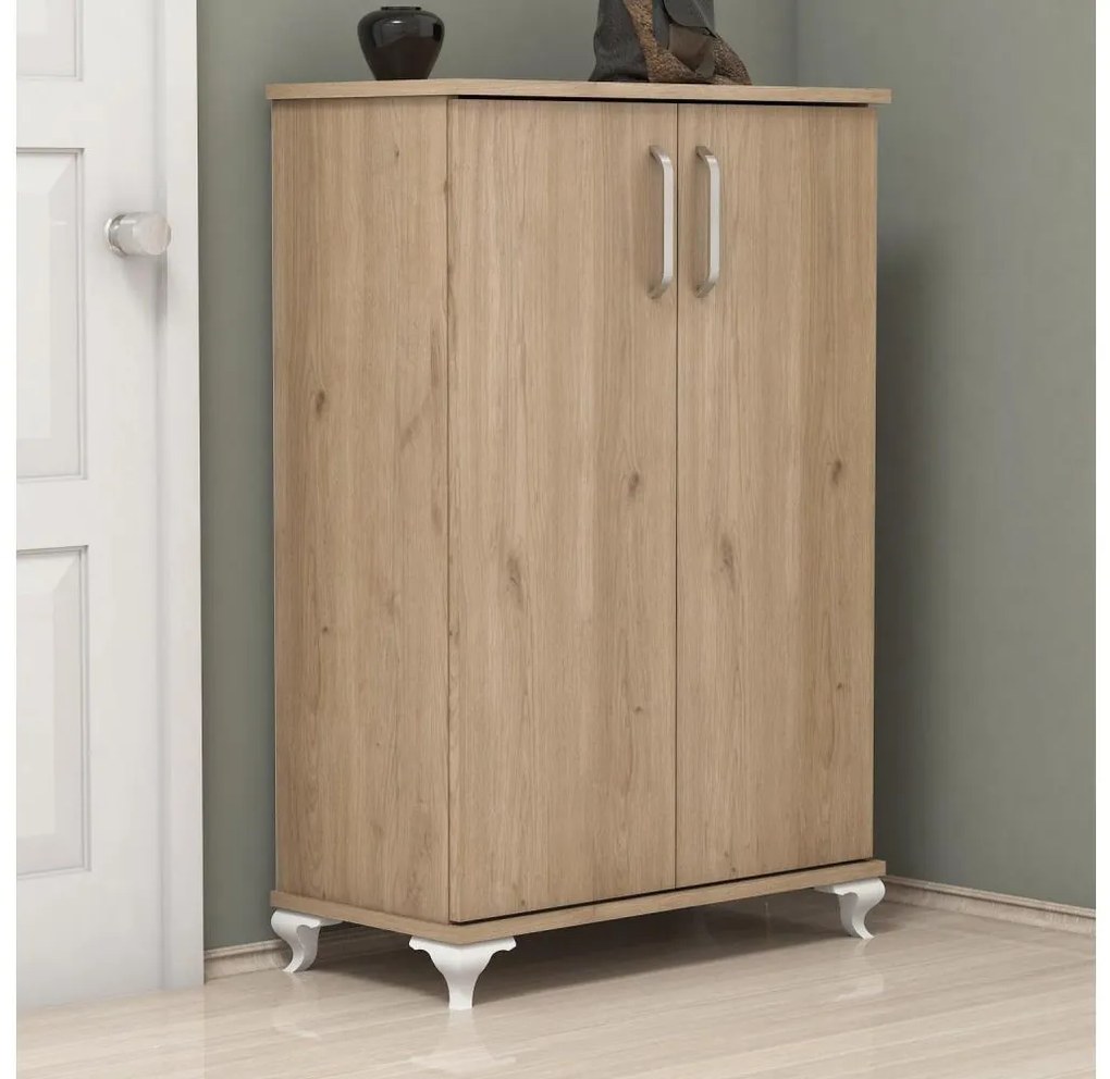 ASTA cipőtároló 100x72 cm, barna