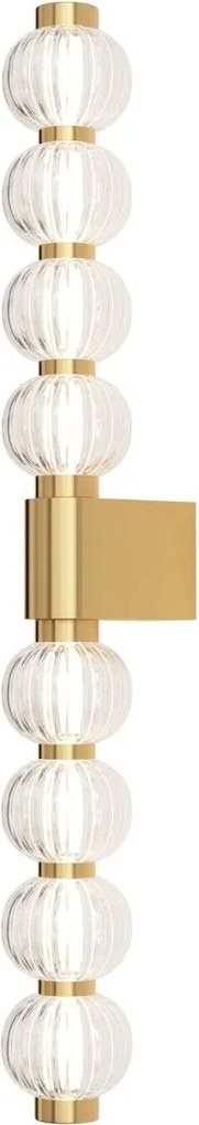 Maytoni glamour modern fali lámpa amulet átlátszó arany mymod555wl-l13g3k