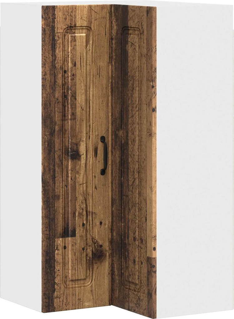 vidaXL Konyhaszekrény Kalmar Öreg fa 57 x 57 x 100 cm Faanyag