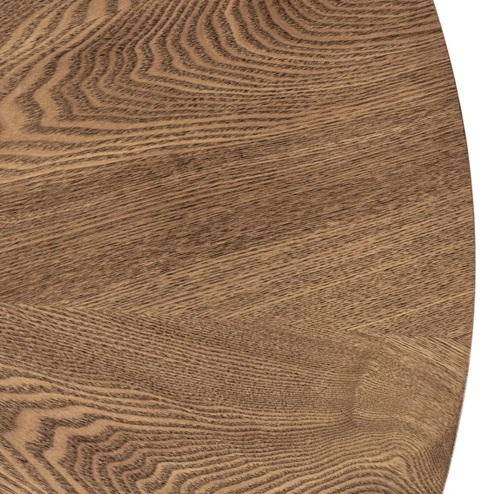 Stół LINO 100 cm Orzech/Czarny