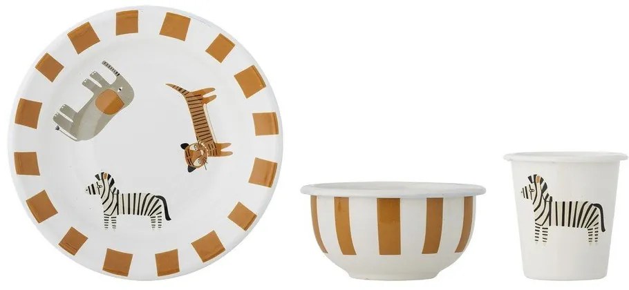 Gyerek étkészlet 3 db-os Jesse – Bloomingville Mini