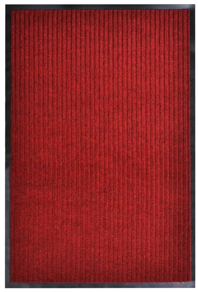 piros PVC lábtörlő 117x220 cm