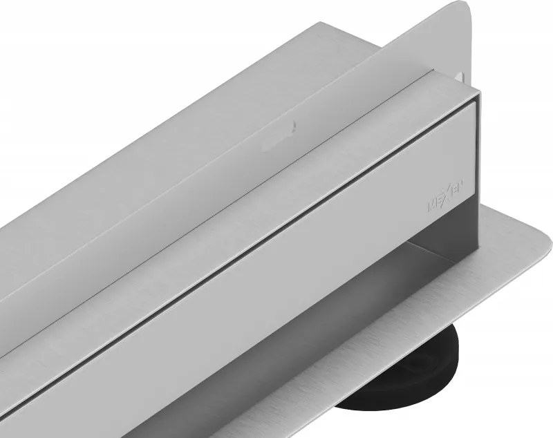 Mexen Flat Wall 2 az 1-ben fali vonalmenti elfolyó 90 cm, inox - 1030090