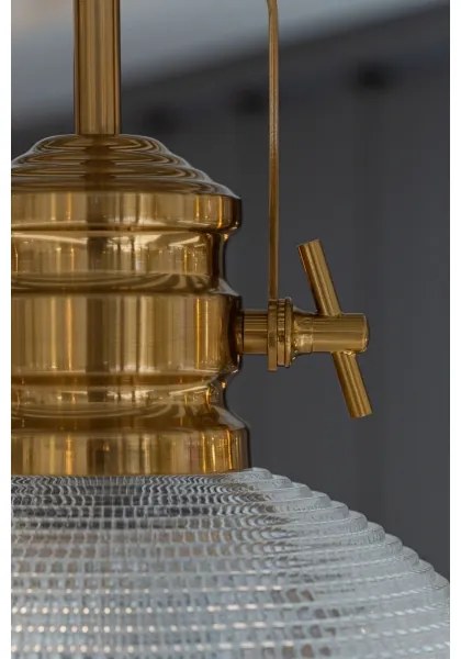 Klausen 111015 - Csillár THOR 1xE27/11W/230V bronz