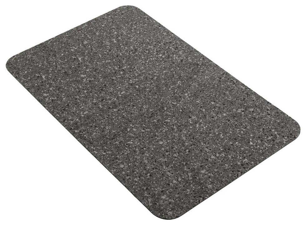 Antracitszürke fürdőszobai kilépő 50x80 cm Granite – douceur d'intérieur