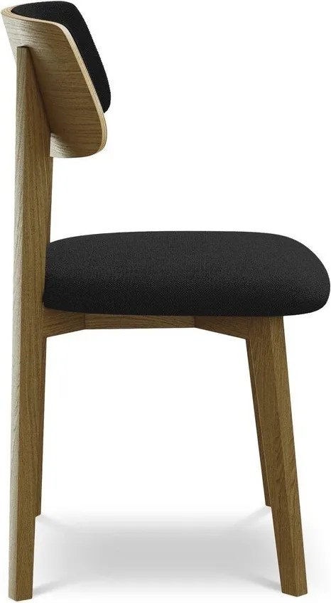 Fekete tömörfa étkezőszék Niu – Makamii