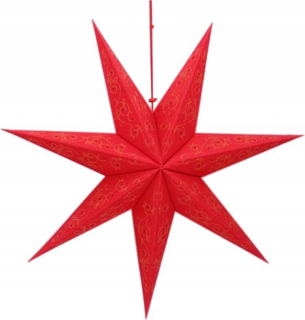 Karácsonyi csillag az ablakra Nagy összecsukható ólomüveg karácsonyi dekoráció