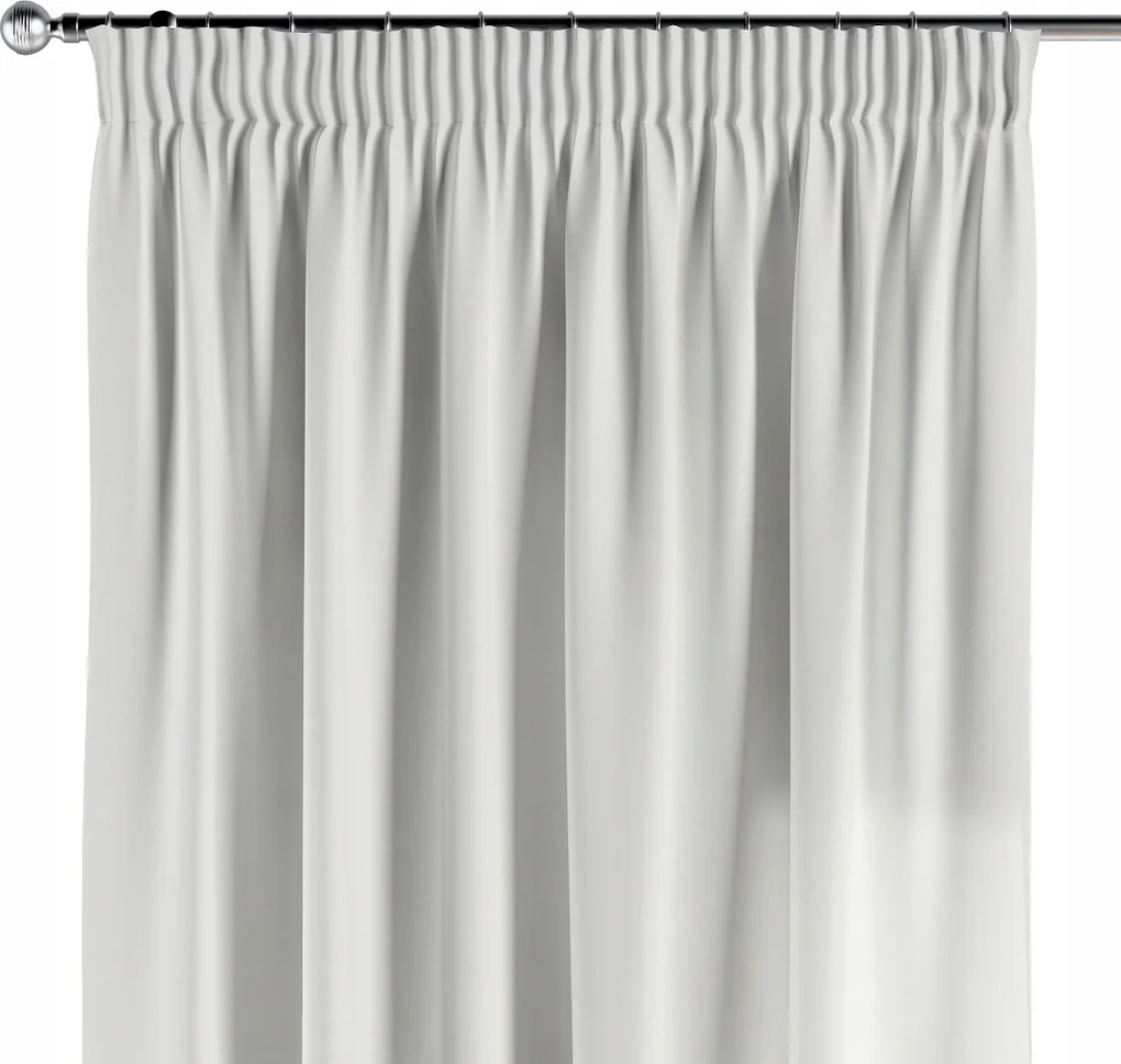 Függöny ráncoló szalaggal 1 db 130x260cm fehér