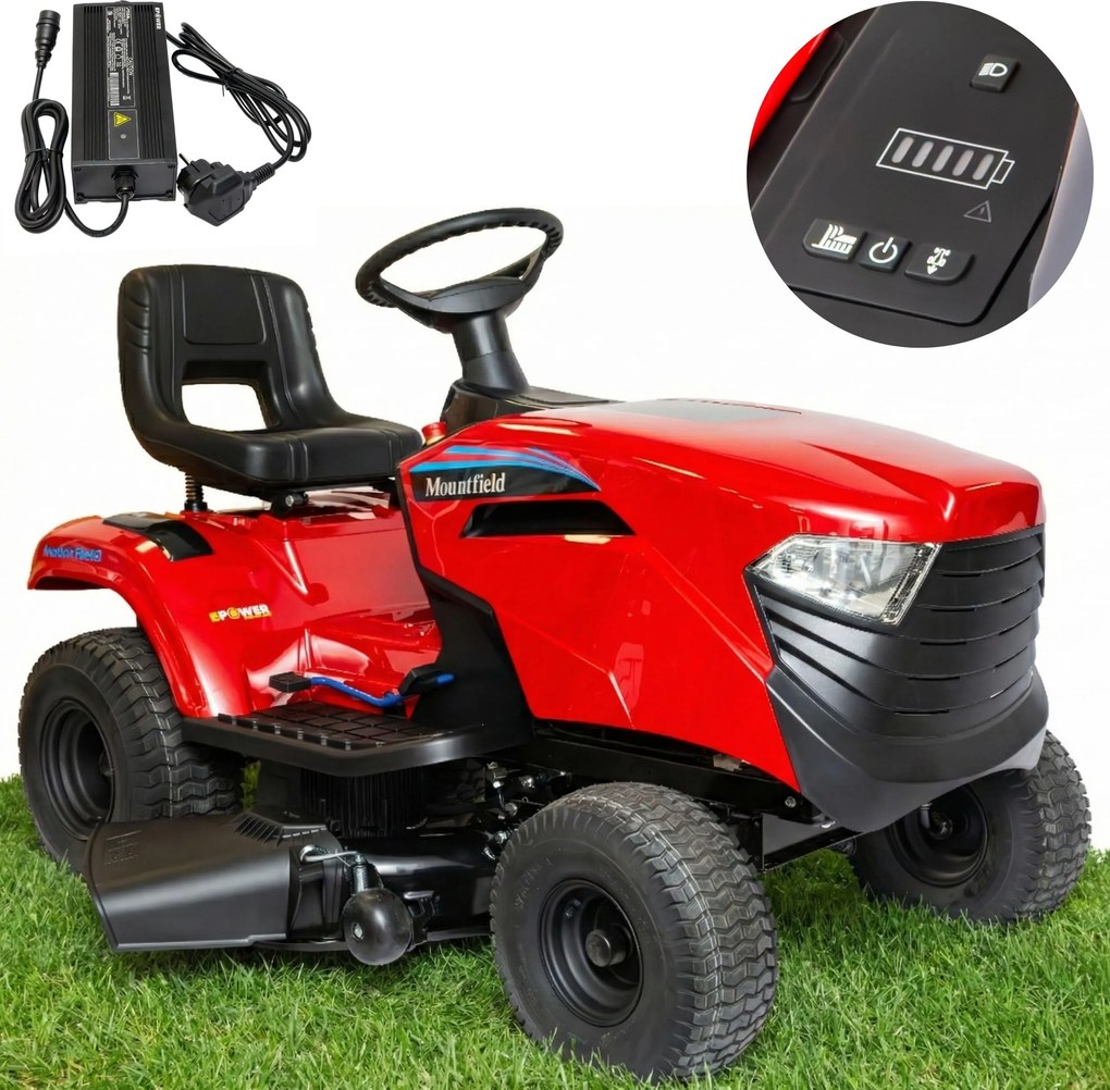 Fűnyíró Kerti Traktor 98cm Mountfield Freedom 38E-SD 48V 30Ah 1500 Wh