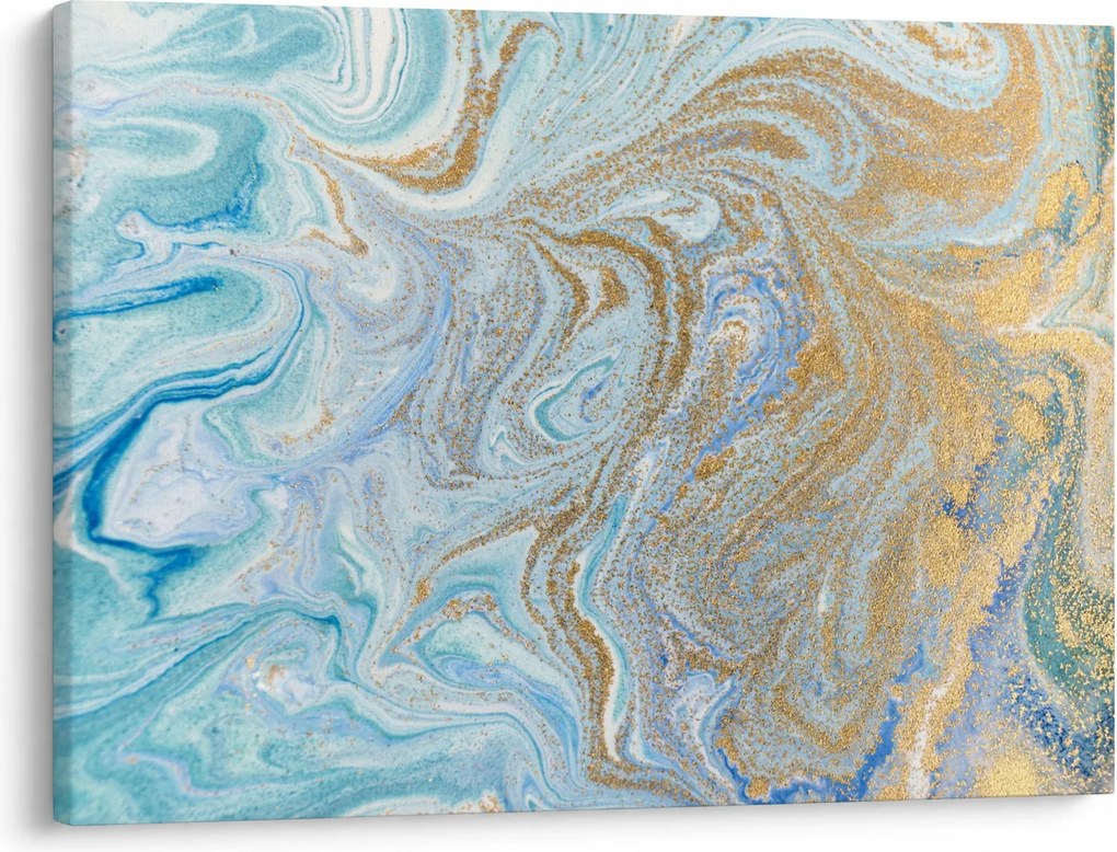 Kép - Kék márvány (70x50 cm)