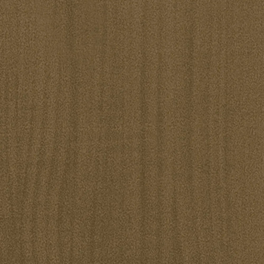 négyszintes barna tömör fenyőfa könyvszekrény 40 x 30 x 140 cm